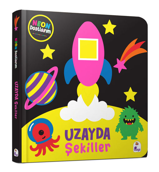 Neon Dostlarım - Uzayda Şekiller - Ciltli resmi