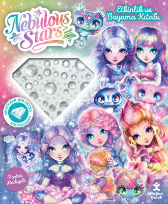 Nebulous Stars - Etkinlik Ve Boyama Kitabı Mücevher Koleksiyonu resmi