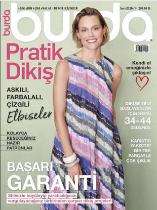 Burda Pratik Dikiş-2026/01 resmi