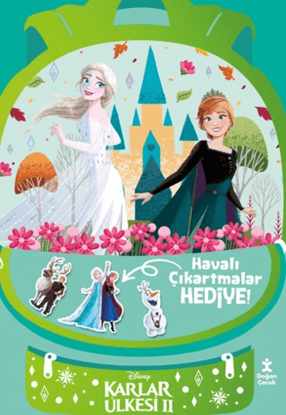 Disney Karlar Ülkesi - Parıltılı Tatil Çantam Etkinlik ve Boyama Kitabı resmi