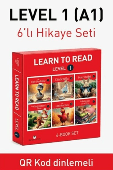Learn to Read Level 1 - İngilizce Hikaye Seti resmi