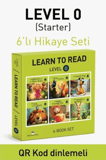 Learn to Read Level 0 - İngilizce Hikaye Seti resmi
