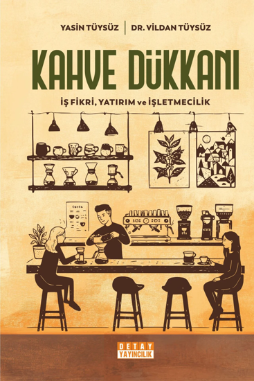 Kahve Dükkanı - Ciltli resmi