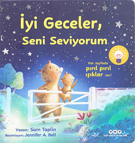 Işıklı Kitaplarım - İyi Geceler, Seni Seviyorum - Ciltli resmi