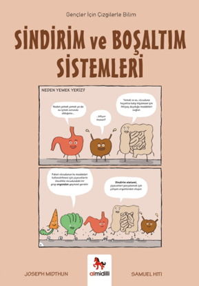 Sindirim ve Boşaltım Sistemleri - Gençler İçin Çizgilerle Bilim resmi
