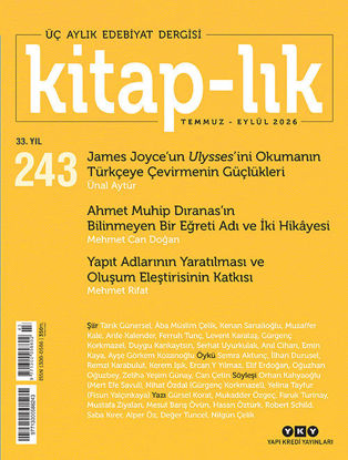 Kitap-lık Dergisi Sayı - 243 - Temmuz - Eylül 2026 resmi
