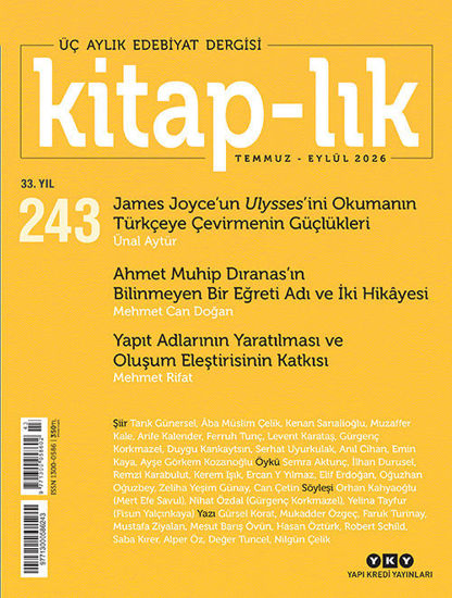 Kitap-lık Dergisi Sayı - 243 - Temmuz - Eylül 2026 resmi