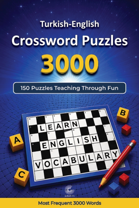 Turkish-English Crossword Puzzles 3000 resmi