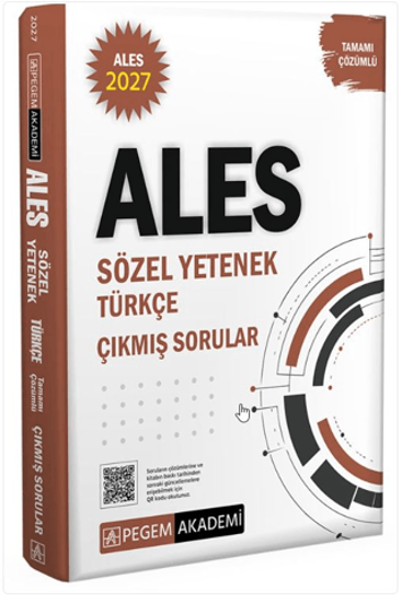 2027 ALES Sözel Yetenek Türkçe Tamamı Çözümlü Çıkmış Sorular resmi
