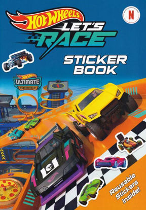 HOT WHEELS STICKER BOOK resmi