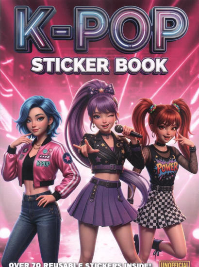 K-Pop Sticker Book resmi
