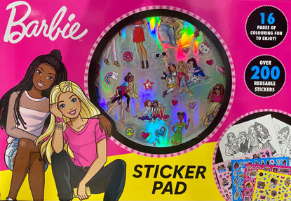 BARBIE STICKER PAD resmi