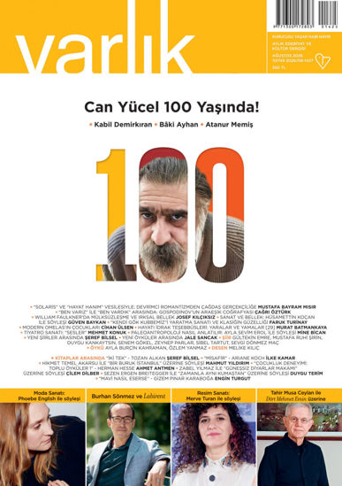 Varlık Dergisi -Ağustos-2026 resmi
