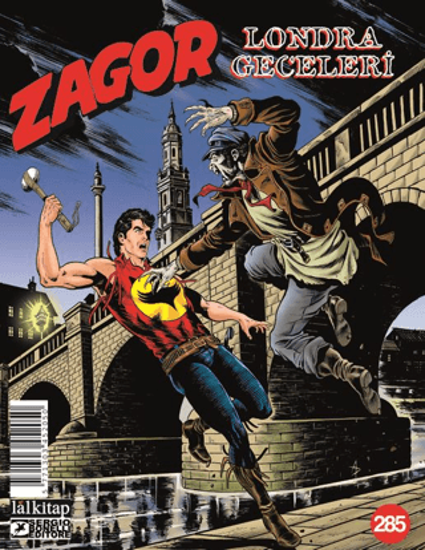 Zagor - Londra Geceleri - Sayı 285 resmi
