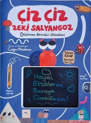 Çiz Çiz Zeki Salyangoz - Düşünme Becerileri Etkinlikleri resmi