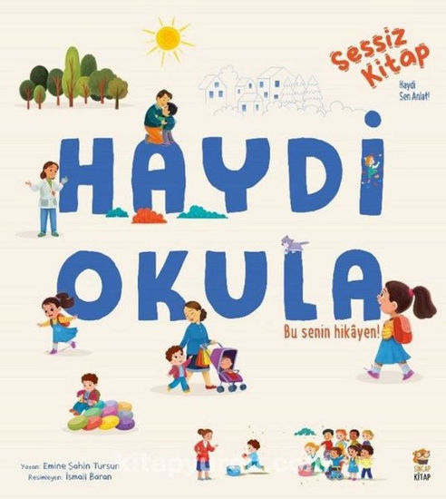 Haydi Okula - Sessiz Kitap resmi