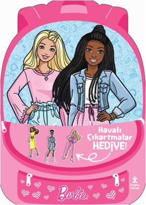 Barbie - Parıltılı Tatil Çantam Etkinlik ve Boyama Kitabı resmi