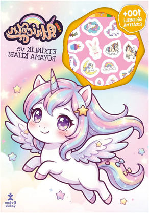 Unicorn Çok Çıkartmalı Boyama Kitabı resmi