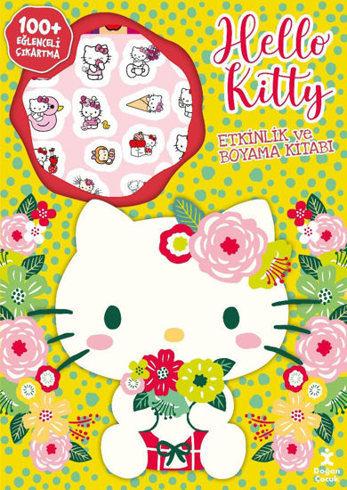 Hello Kitty Çok Çıkartmalı Boyama Kitabı resmi