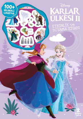 Disney Karlar Ülkesi Çok Çıkartmalı Boyama Kitabı resmi