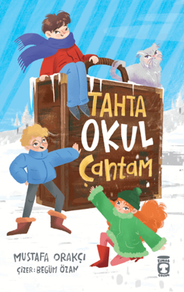 Tahta Okul Çantam resmi