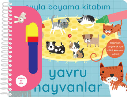 Suyla Boyama Kitabım – Yavru Hayvanlar resmi