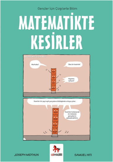 Matematikte Kesirler - Gençler İçin Çizgilerle Bilim resmi