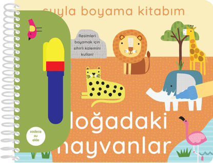 Suyla Boyama Kitabım – Doğadaki Hayvanlar resmi