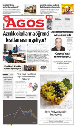Agos Gazetesi-14-Ağustos-2026 resmi