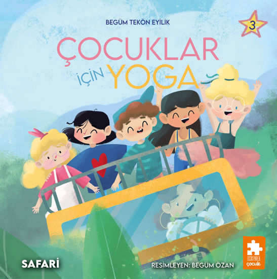 Çocuklar İçin Yoga 3 - Safari resmi