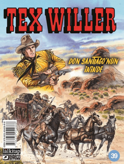 Tex Willer Sayı 39 - Don Santiago’nun İninde resmi