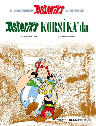 Asteriks - Asteriks Korsika’da resmi