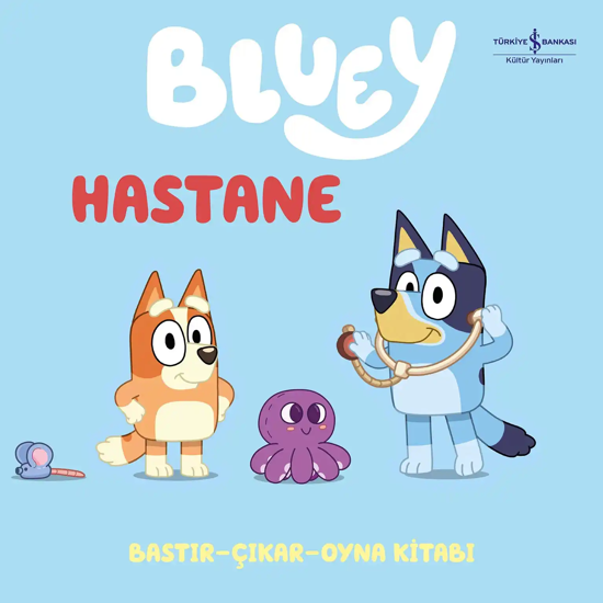 Bluey – Hastane – Bastır – Çıkar – Oyna Kitabı resmi