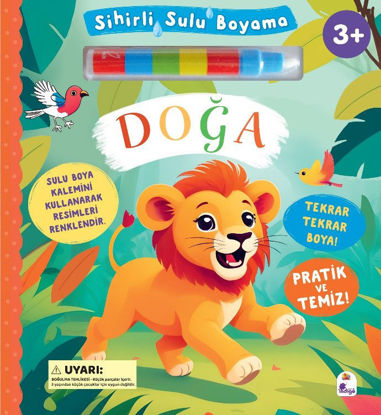 Sihirli Sulu Boyama - Doğa resmi