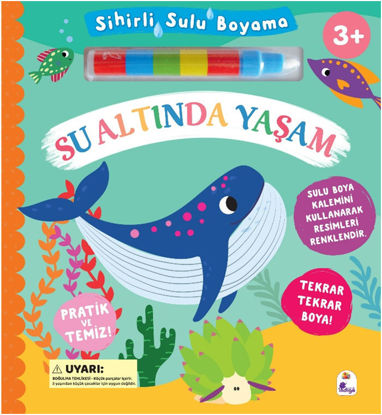 Sihirli Sulu Boyama - Su Altında Yaşam resmi