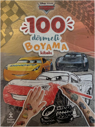 Disney Arabalar - 100 Dövmeli Boyama Kitabı resmi
