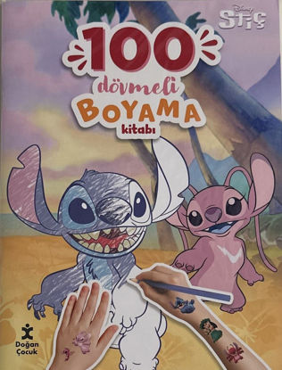 Disney Stitch – 100 Dövmeli Boyama Kitabı resmi