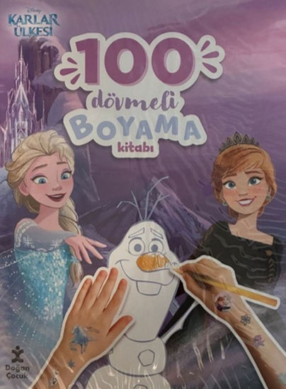 Disney Karlar Ülkesi - 100 Dövmeli Boyama Kitabı resmi