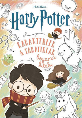 Film Özel Harry Potter Karakterler ve Yaratıklar Boyama Kitabı resmi