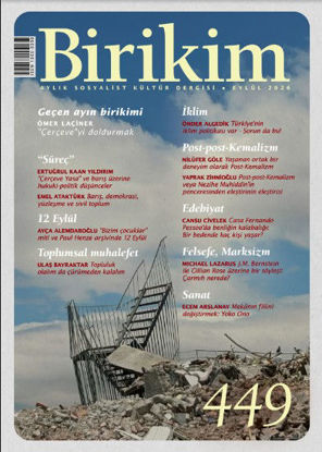 Birikim Dergisi -449 resmi
