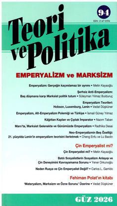 Teori ve Politika Sayı - 94 resmi