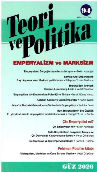 Teori ve Politika Sayı - 94 resmi