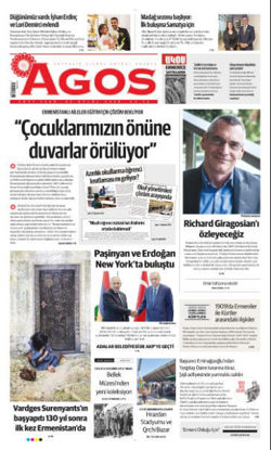 Agos Gazetesi-18-Eylül-2026 resmi