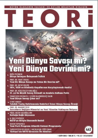 Teori Dergisi -Ekim-2026 resmi