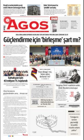 Agos Gazetesi-2- Ekim-2026 resmi