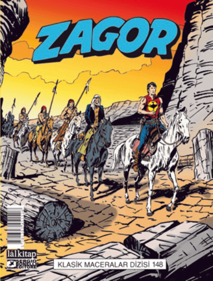 Zagor Klasik Maceralar Cilt 148 Taş Orman-Kader Anı-Ateş Toprakları-Dünyanın Sınırında resmi