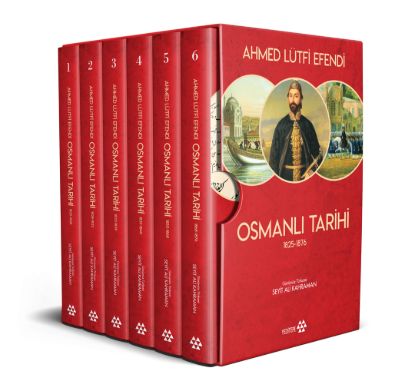 Ahmed Lütfi Efendi Osmanlı Tarihi (1825-1876) - 6 Cilt Özel Kutulu resmi