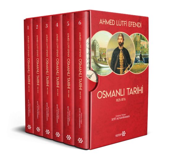 Ahmed Lütfi Efendi Osmanlı Tarihi (1825-1876) - 6 Cilt Özel Kutulu resmi