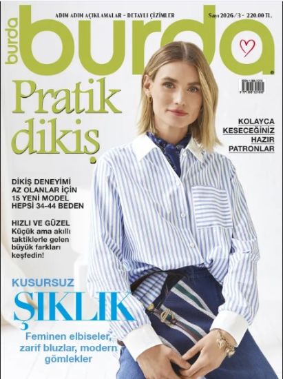 Burda Pratik Dikiş-2026/03 resmi