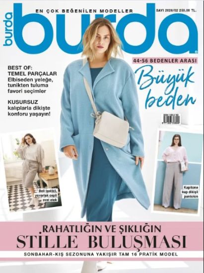 Burda Büyük Beden 2026/02 resmi